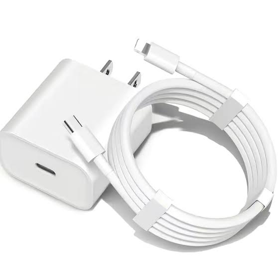 Premium 20W PD Wall Charger Adapter & Fast Charging Lightning Cable Kit for iPhone 14/13/12/11 Pro Max